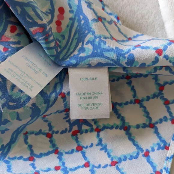 Lilly Pulitzer Lindamarie Caftan-Pichers picnic S/M - Picture 5 of 5